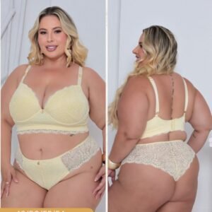 conjunto luxo rendado